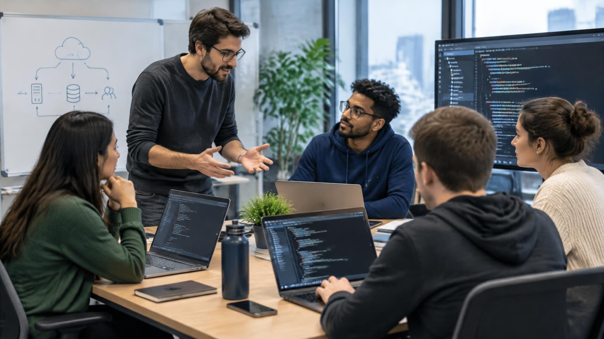 custom software development team