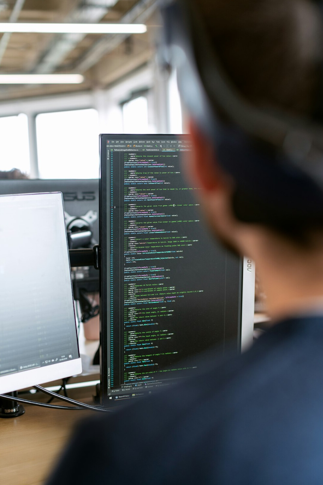 cybersecurity expert at computer