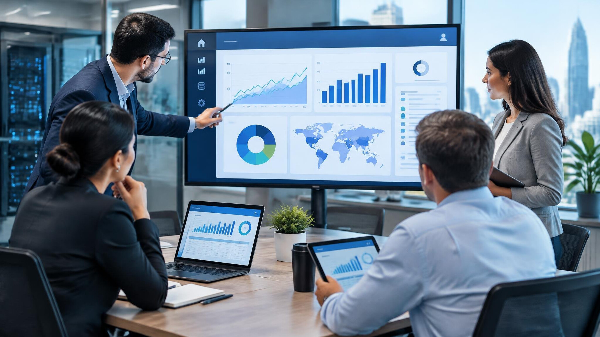 data analytics dashboard