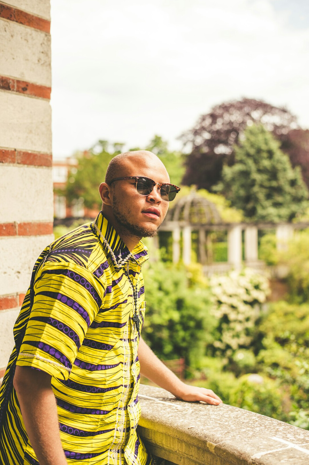 Portrait of a man in a shirt