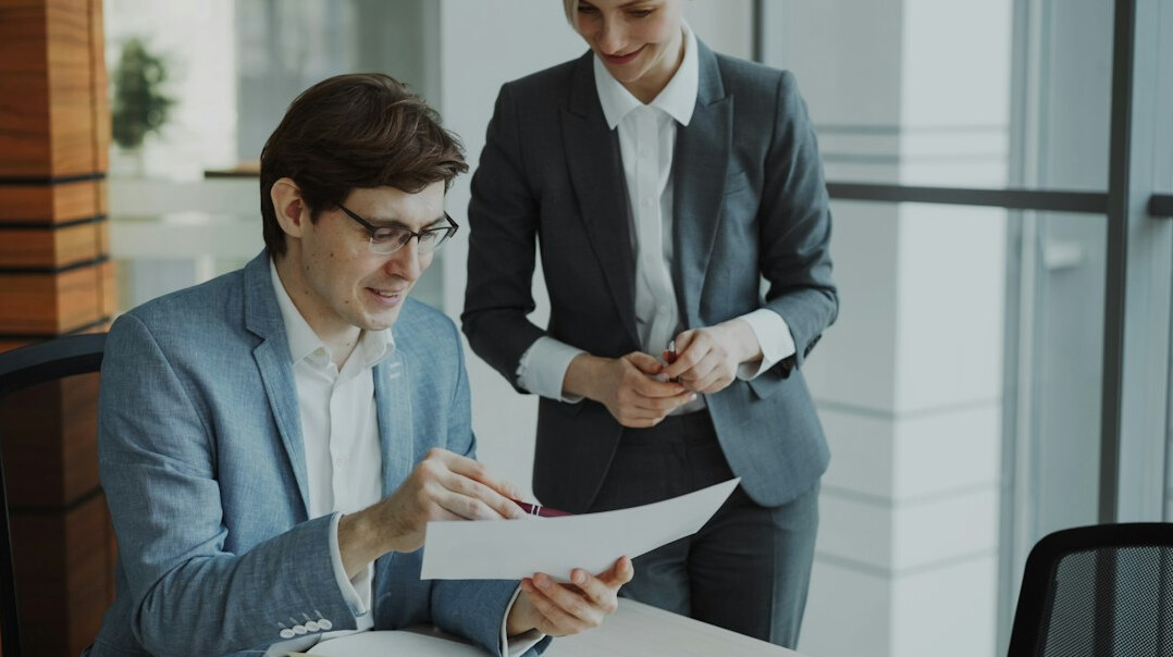 business team discussing strategy